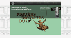 Desktop Screenshot of musee-reforme.ch